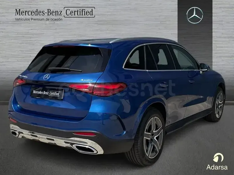 Usado Mercedes GLC300e 333 CV (244 kW) 2024 Azul espectral SUV