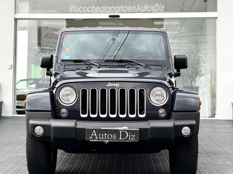 Usado Jeep Wrangler Unlimited Sahara 284 CV (208 kW) 2018 Azul SUV