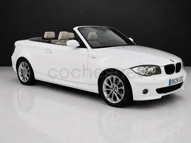Usado BMW 118 Cabriolet 143 CV (105 kW) 2009 Blanco Descapotable