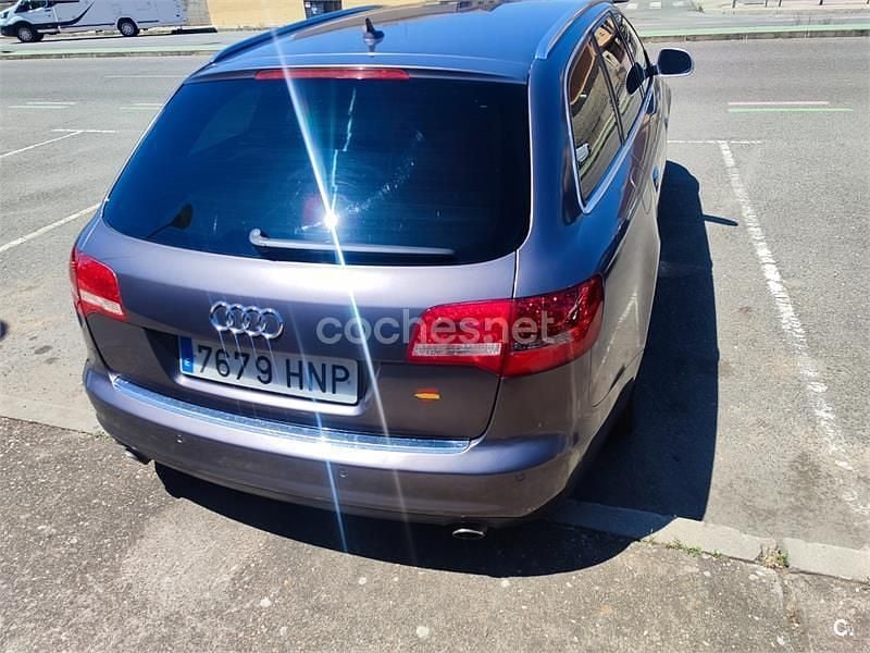 Violeta / lila Usado 2009 Audi A6 Familiar | 6300 € (Precio justo) - Imagen 1/4