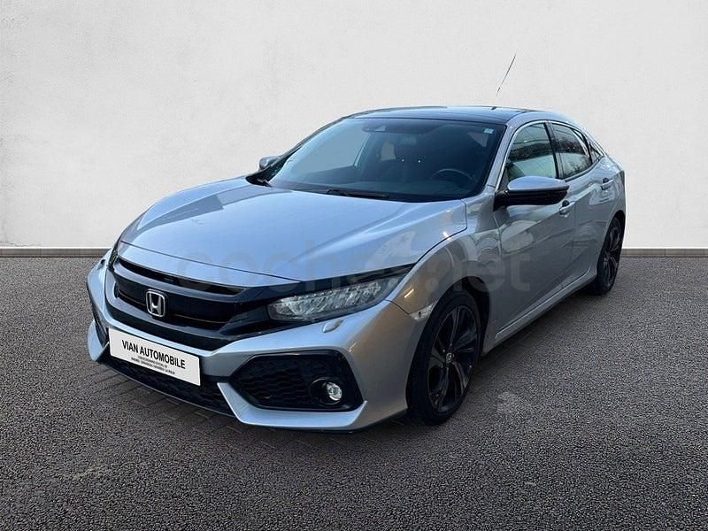 Gris / plata Usado 2019 Honda Civic Executive Berlina | 17.490 € (Precio justo) - Imagen 1/4
