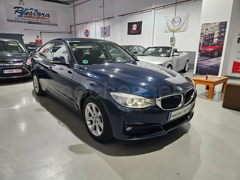 Usado BMW 320 Gran Turismo 184 CV (135 kW) 2014 Azul Berlina