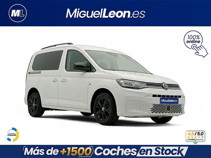 Usado VW Caddy Edition 102 CV (75 kW) 2021 Blanco Monovolumen
