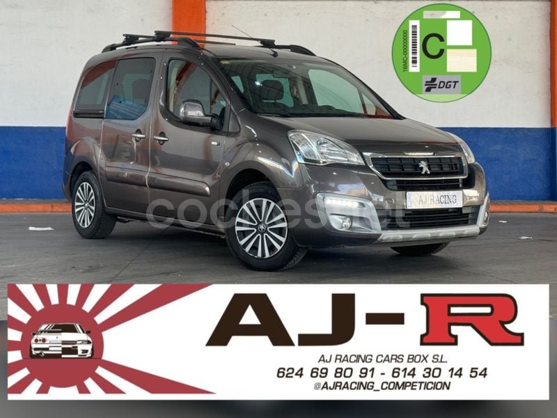 Beige Usado 2017 Peugeot Partner Tepee Outdoor Monovolumen | 11.490 € (Precio justo) - Imagen 1/4