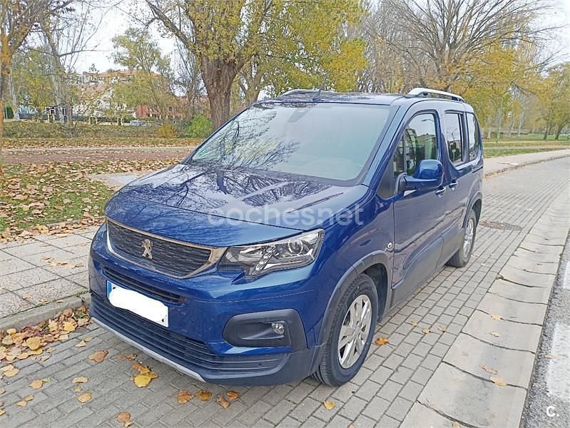Azul Usado 2019 Peugeot Rifter Allure Monovolumen | 17.500 € - Imagen 1/4