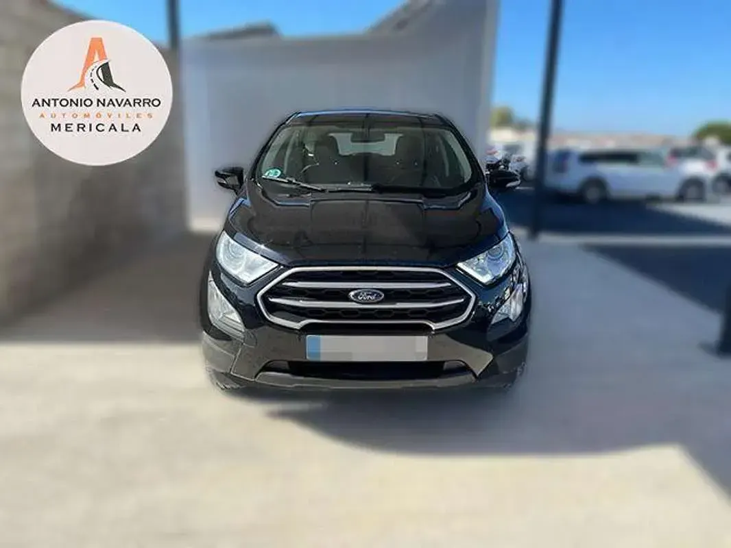 Usado Ford Ecosport Trend 99 CV (72 kW) 2018 Negro SUV