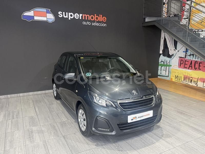 Gris / plata Usado 2018 Peugeot 108 Collection Utilitario | 8990 € (Precio justo) - Imagen 1/4