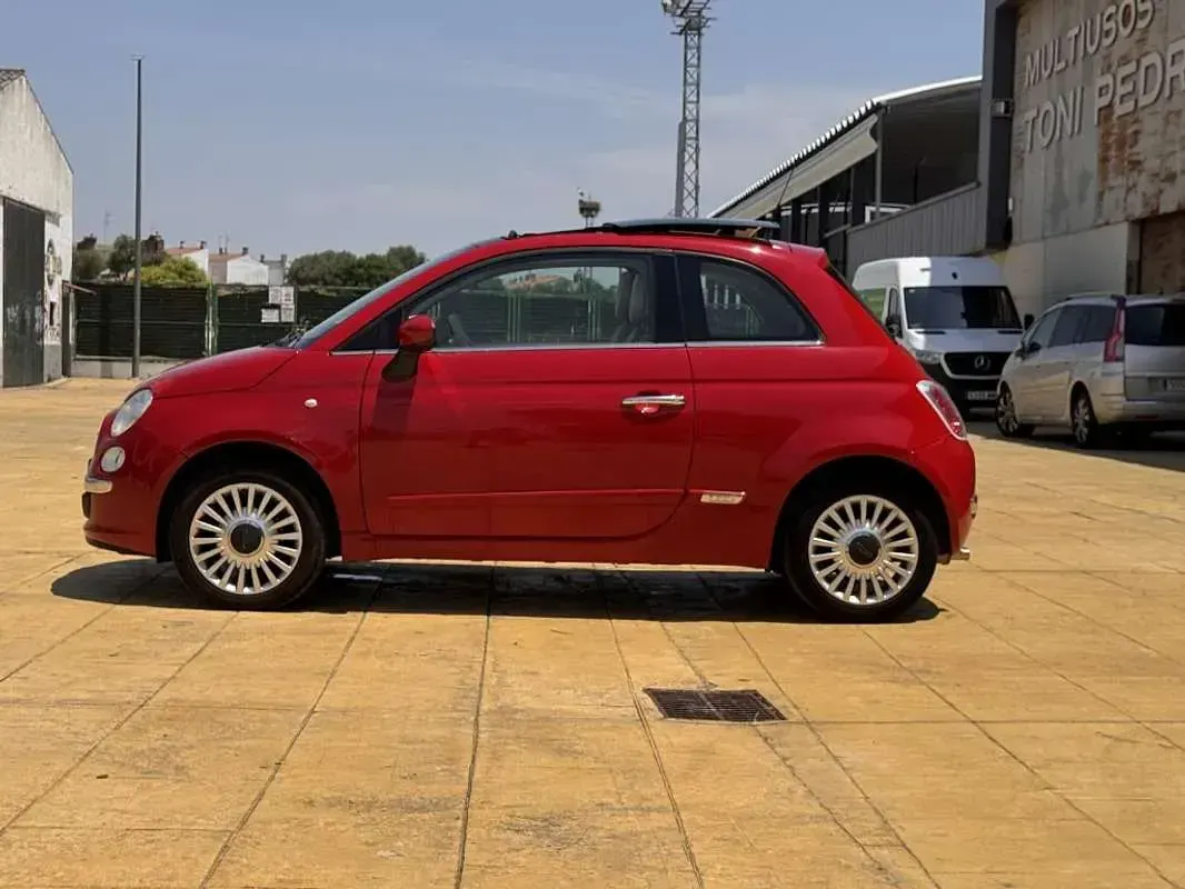 Usado Fiat 500 101 CV (74 kW) 2010 Rojo Utilitario