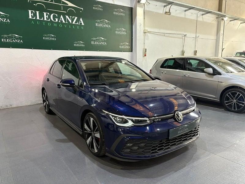 Usado VW Golf VII GTD 184 CV (135 kW) 2021 Azul Utilitario