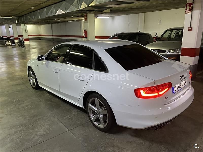 Usado Audi A4 S-Line 150 CV (110 kW) 2015 Blanco Berlina