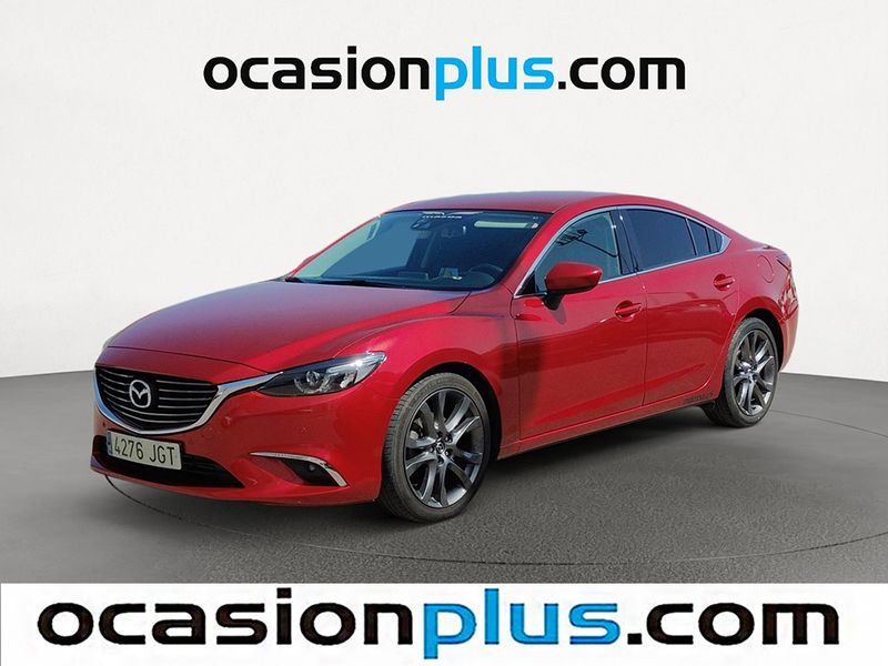 Rojo Usado 2015 Mazda 6 Luxury Berlina | 15.590 € (Precio justo) - Imagen 1/4