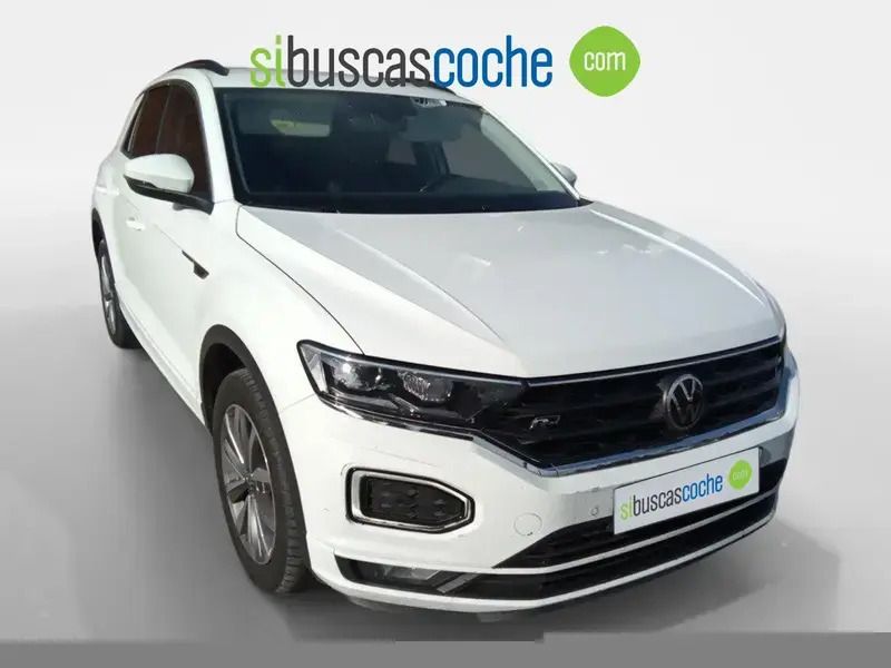 Blanco Usado 2022 VW T-Roc Advance SUV | 23.990 € (Un poco caro) - Imagen 1/4