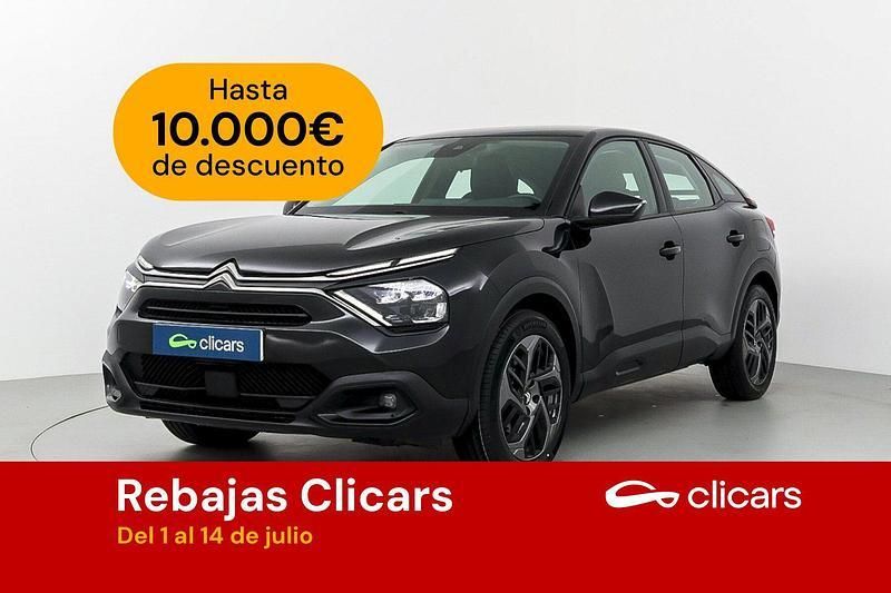 Negro Usado 2024 Citroën C4 PureTech Berlina | 16.990 € (Precio justo) - Imagen 1/4