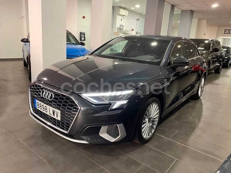 Negro Usado 2022 Audi A3 Berlina | 22.900 € (Buen precio) - Imagen 1/4