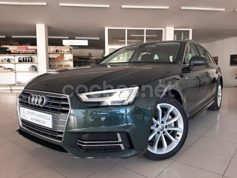 Verde Usado 2018 Audi A4 S-Line Familiar | 24.800 € (Precio justo) - Imagen 1/4