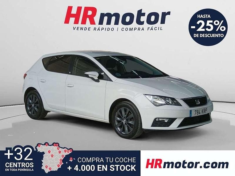 Usado Seat Leon Style 111 CV (81 kW) 2018 Blanco Utilitario