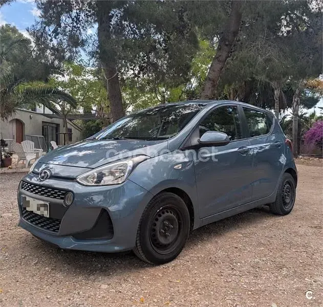 Usado Hyundai i10 66 CV (48 kW) 2019 Azul Utilitario