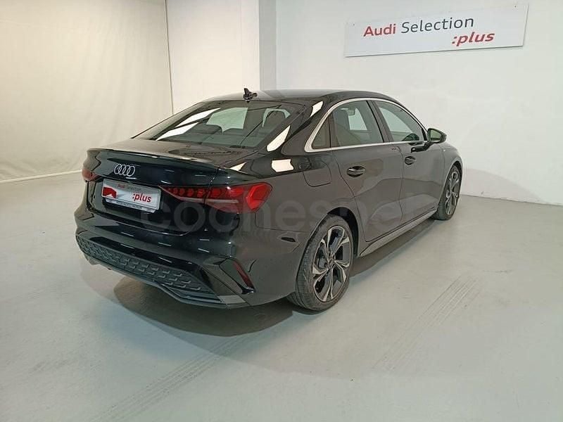 Usado Audi A3 S-Line 150 CV (110 kW) 2025 Negro Berlina