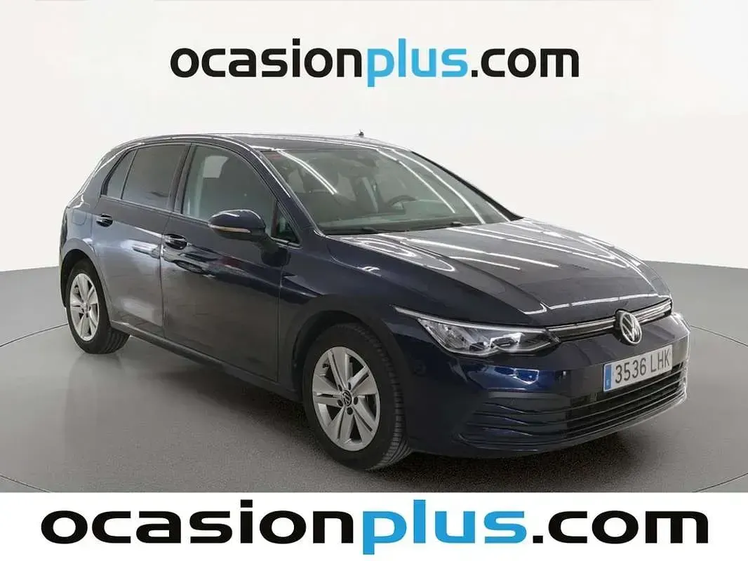 Usado VW Golf VII Life 150 CV (110 kW) 2020 Azul Utilitario