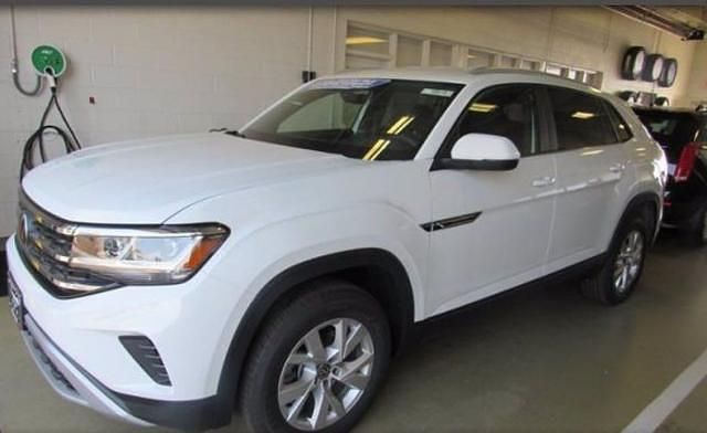Blanco Usado 2020 VW Atlas Cross Sport Sportline SUV | 63.000 € - Imagen 1/4