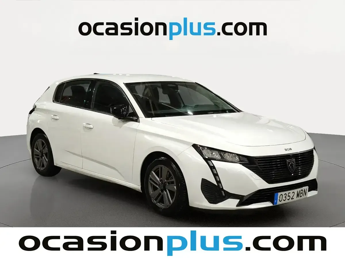 Usado Peugeot 308 Active 130 CV (95 kW) 2022 Blanco Berlina