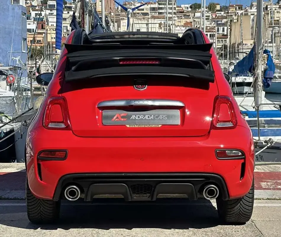 Usado Abarth 595C 145 CV (106 kW) 2018 Rojo Descapotable