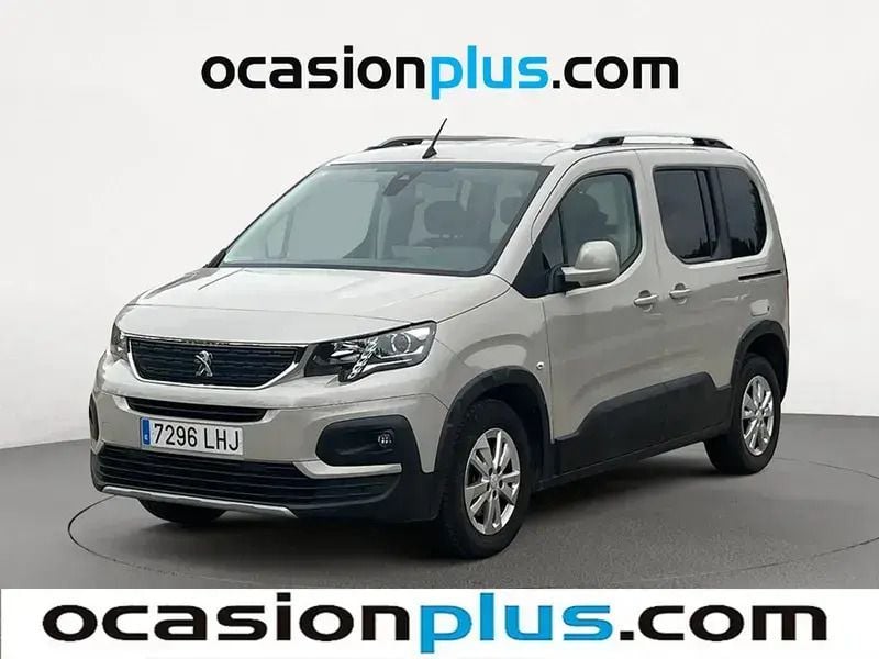 Gris Usado 2020 Peugeot Rifter Allure Monovolumen | 17.728 € (Precio justo) - Imagen 1/4