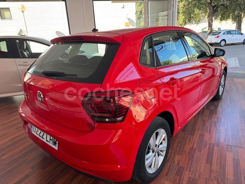 Usado VW Polo Advance 80 CV (58 kW) 2020 Rojo Berlina