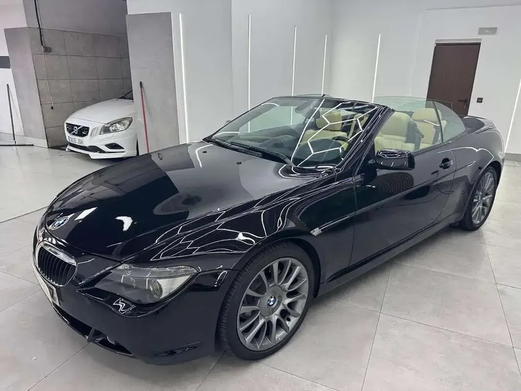 Usado BMW 630 257 CV (189 kW) 2006 Negro Coupe
