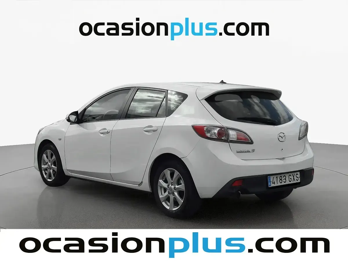 Usado Mazda 3 Style 109 CV (80 kW) 2010 Blanco Berlina