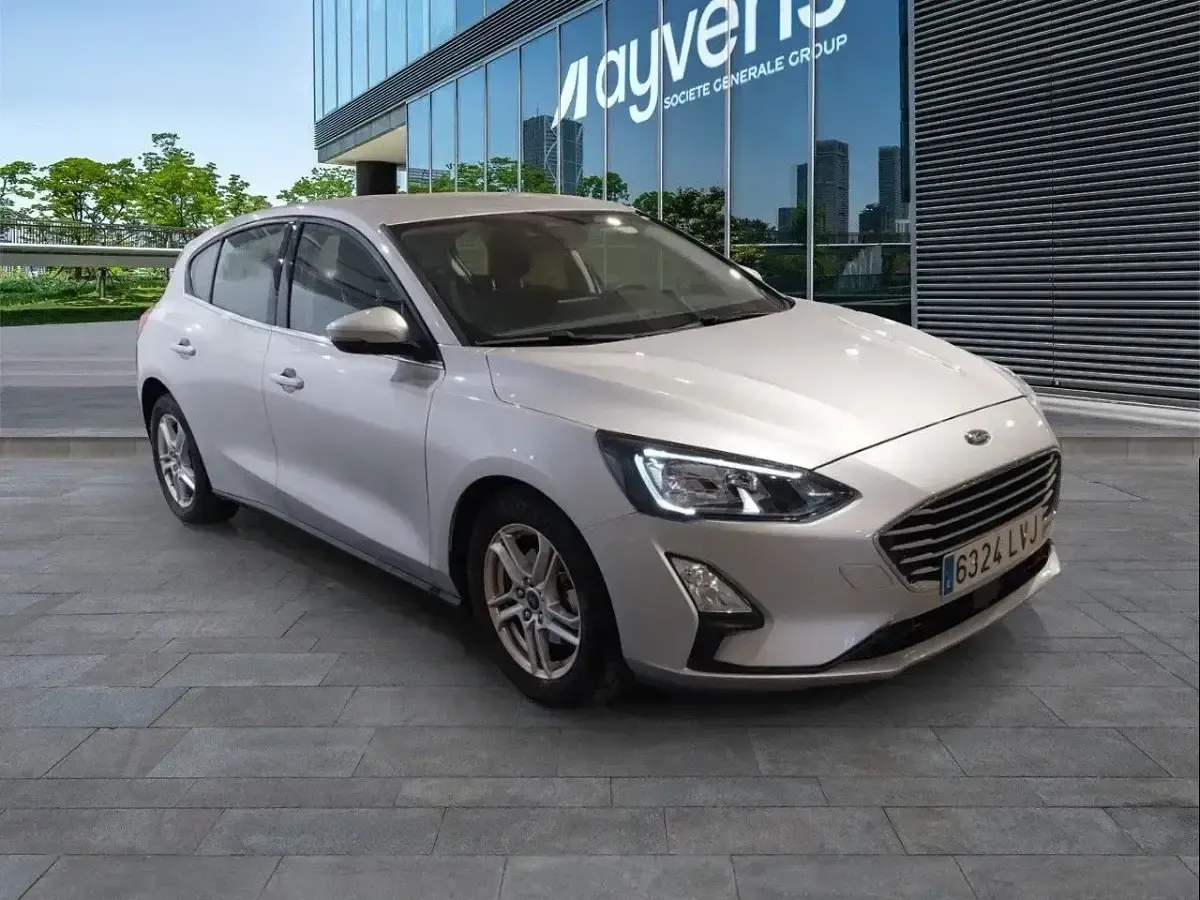 Usado Ford Focus Trend+ 125 CV (91 kW) 2021 Blanco Utilitario