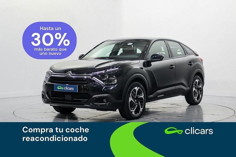 Negro Usado 2023 Citroën C4 PureTech | 16.490 € (Precio justo) - Imagen 1/4