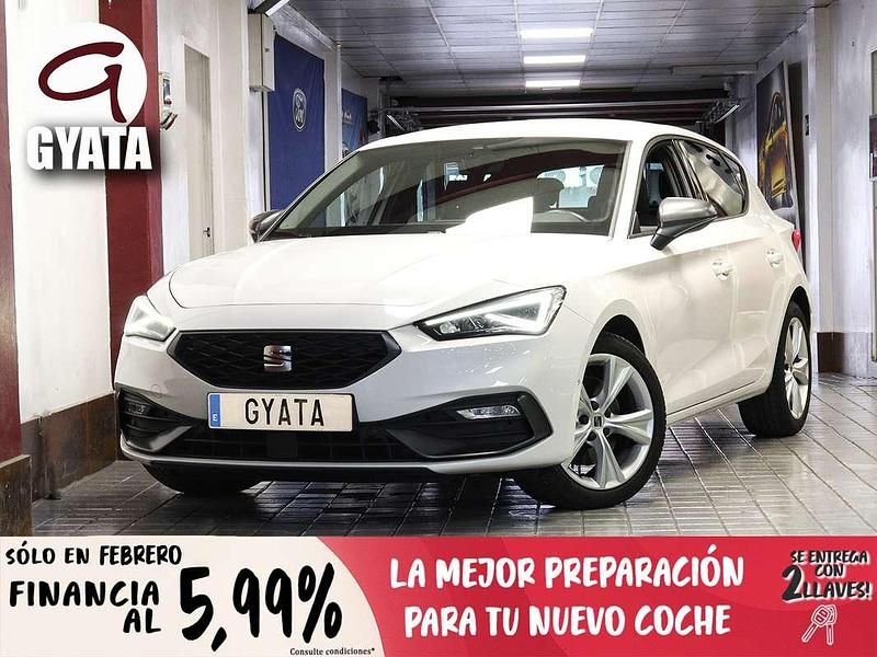 Brugt Seat Leon FR 150 HK (110 kW) 2022 Hvid Hatchback