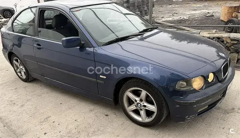 Usado BMW 316 Compact 115 CV (84 kW) 2004 Azul Utilitario