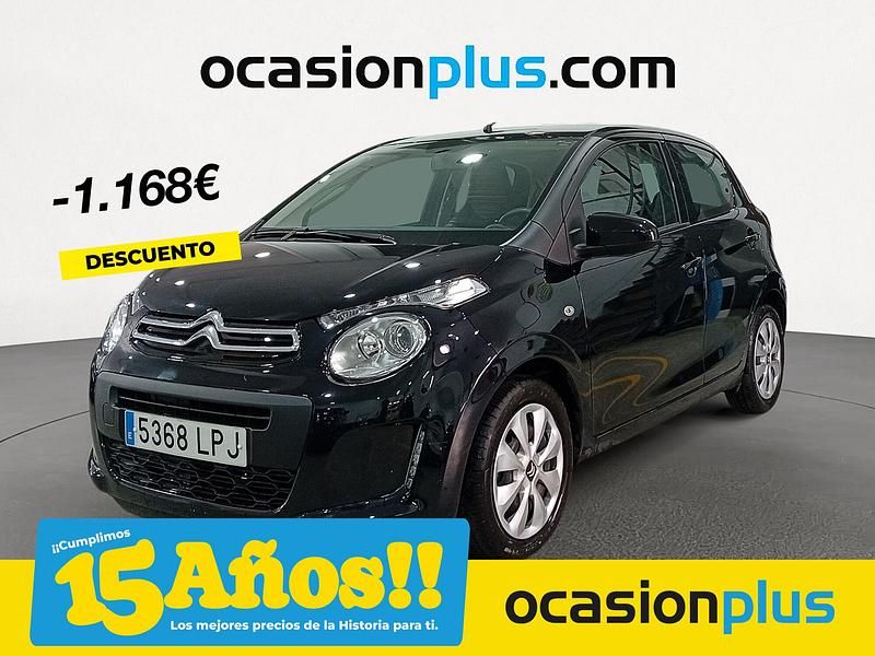 Negro Usado 2021 Citroën C1 Feel Utilitario | 12.850 € (Caro) - Imagen 1/4