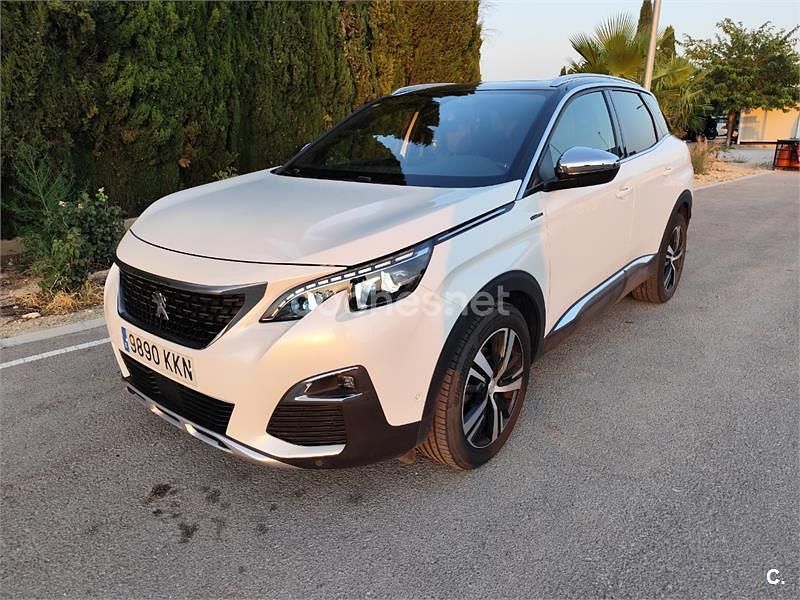 Blanco Usado 2018 Peugeot 3008 GT-line SUV | 18.000 € (Precio justo) - Imagen 1/4