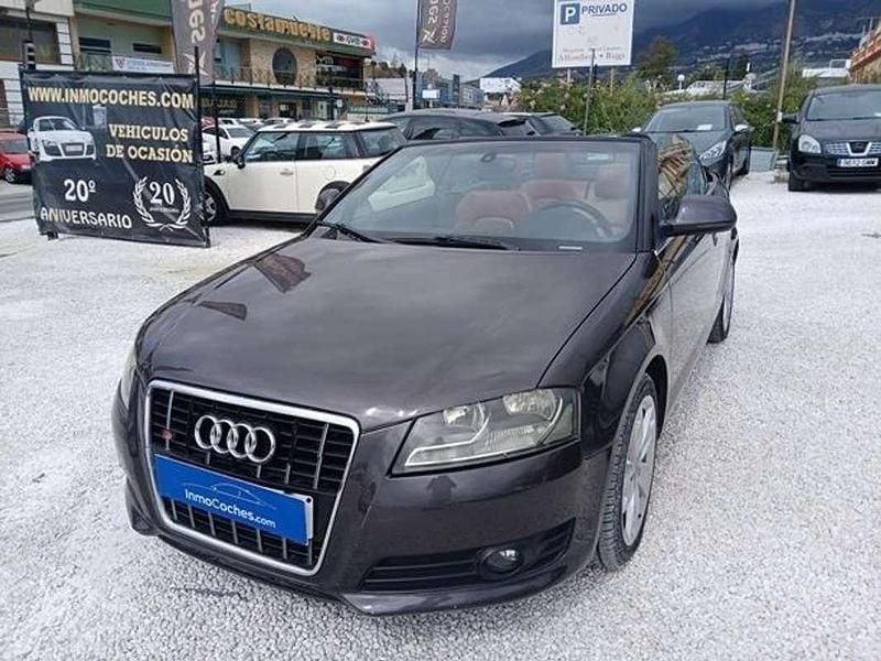 Usado Audi A3 Cabriolet Ambition 105 CV (77 kW) 2009 Gris Descapotable