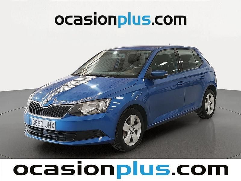 Usado Skoda Fabia Ambition 75 CV (55 kW) 2016 Azul Utilitario