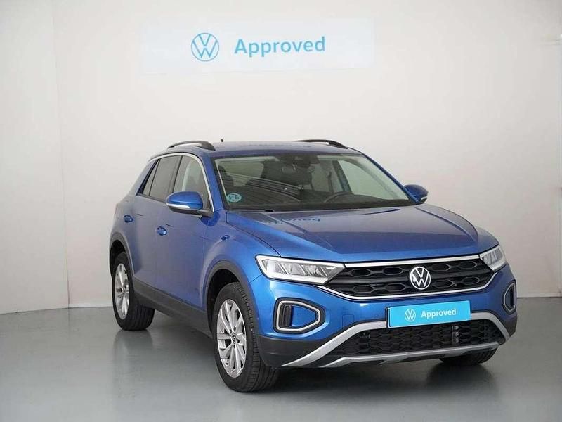 Azul Usado 2024 VW T-Roc Life SUV | 27.900 € (Un poco caro) - Imagen 1/4