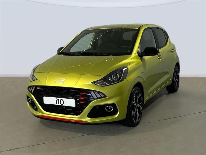 Lucid lime Usado 2024 Hyundai i10 N Line Utilitario | 18.203 € (Precio justo) - Imagen 1/4