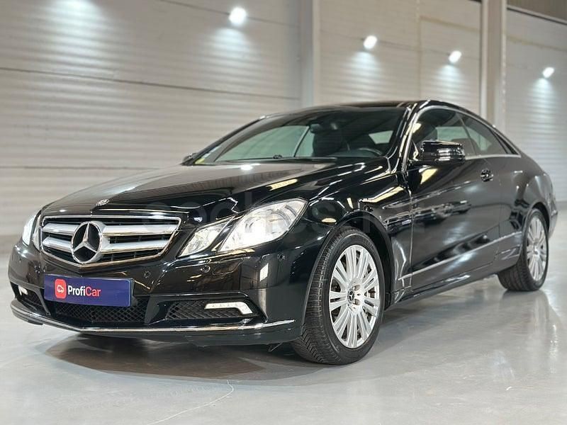 Usado Mercedes E350 231 CV (169 kW) 2010 Negro Coupe