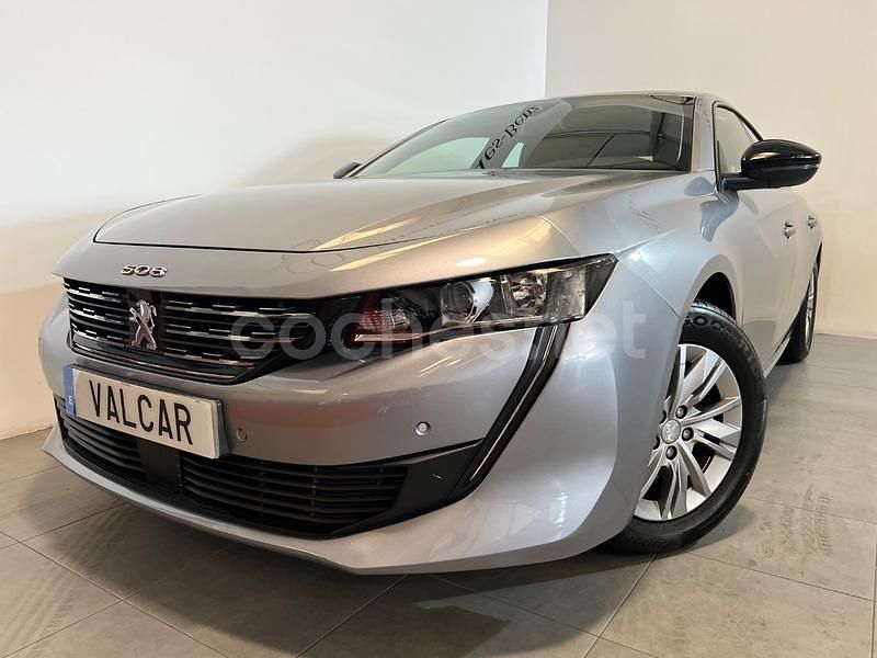 Gris / plata Usado 2022 Peugeot 508 Active Berlina | 19.490 € (Precio justo) - Imagen 1/4