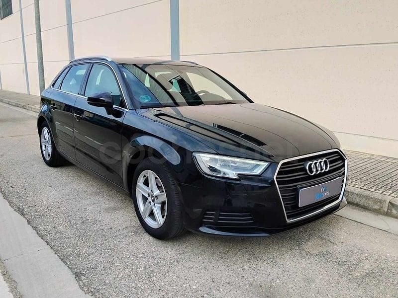Usado Audi A3 S-Line 150 CV (110 kW) 2017 Negro Berlina