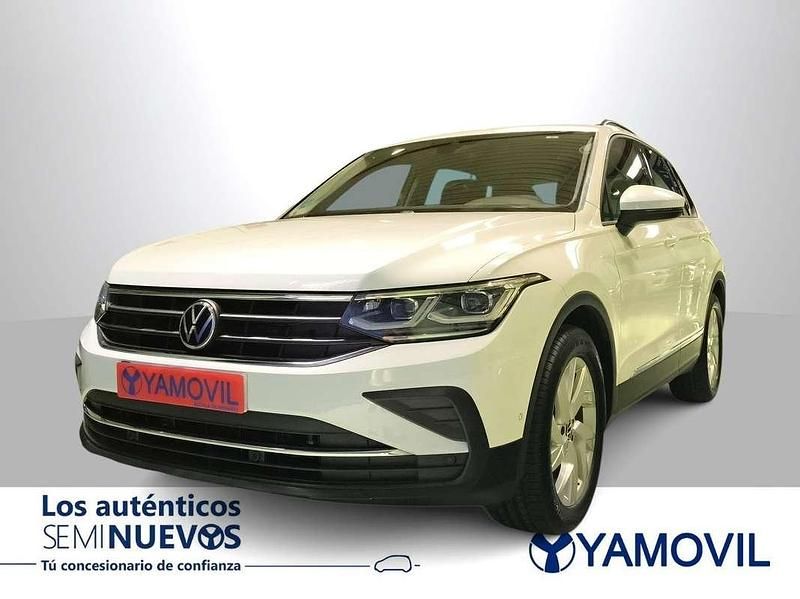 Blanco Usado 2021 VW Tiguan Life SUV | 23.450 € (Super precio) - Imagen 1/4