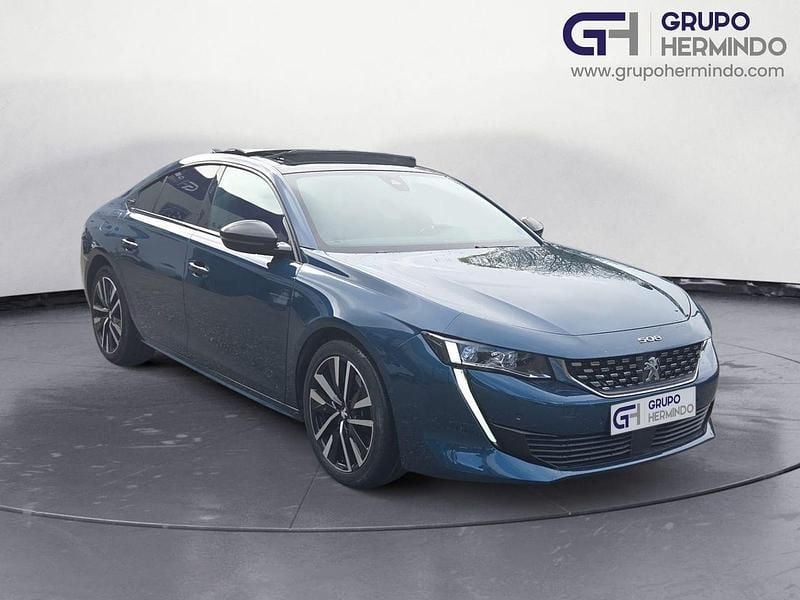 Azul Usado 2021 Peugeot 508 GT Berlina | 23.885 € (Precio justo) - Imagen 1/4
