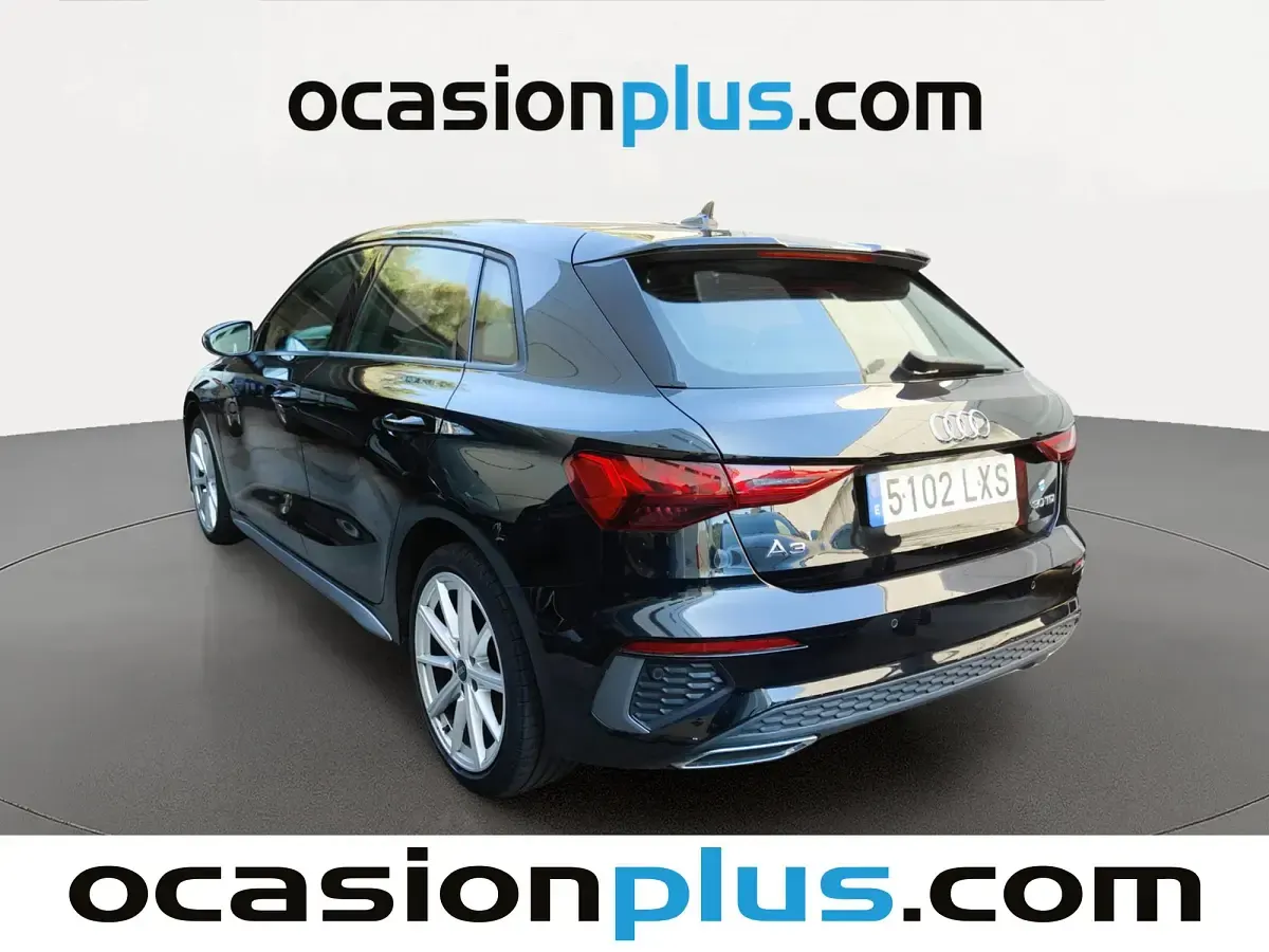 Usado Audi A3 Sportback S-Line 116 CV (85 kW) 2022 Negro Utilitario