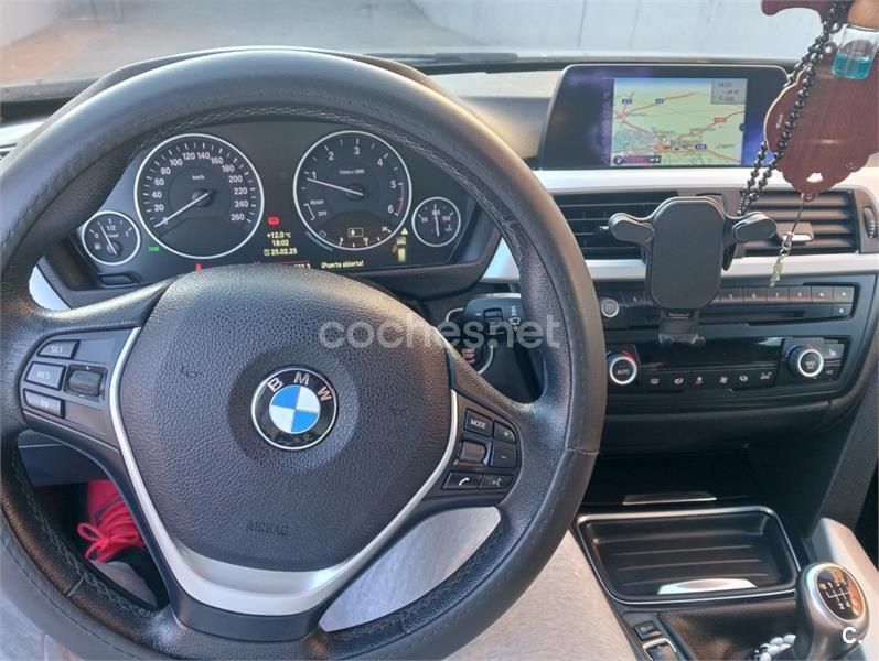 Gris / plata Usado 2014 BMW 318 Gran Turismo Berlina | 8900 € (Super precio) - Imagen 1/4