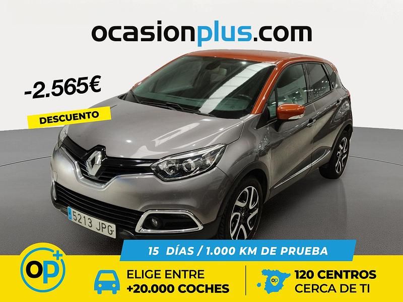 Usado Renault Captur Zen 90 CV (66 kW) 2016 Gris SUV