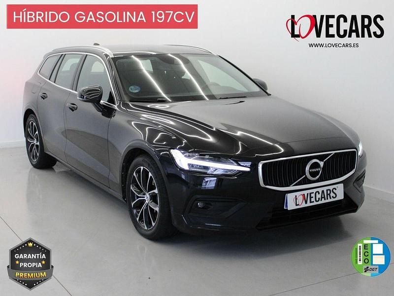 Negro Usado 2021 Volvo V60 Momentum Familiar | 25.700 € (Precio justo) - Imagen 1/3