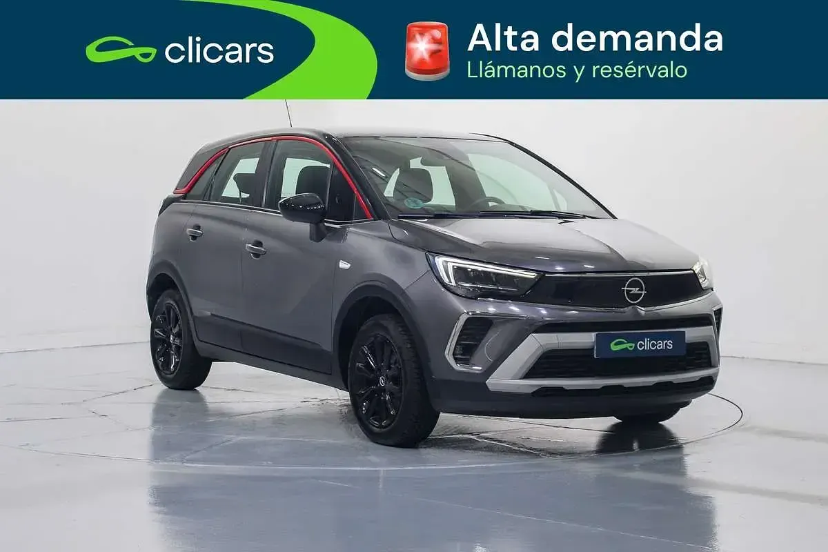 Usado Opel Crossland GS Line 110 CV (80 kW) 2021 Gris SUV